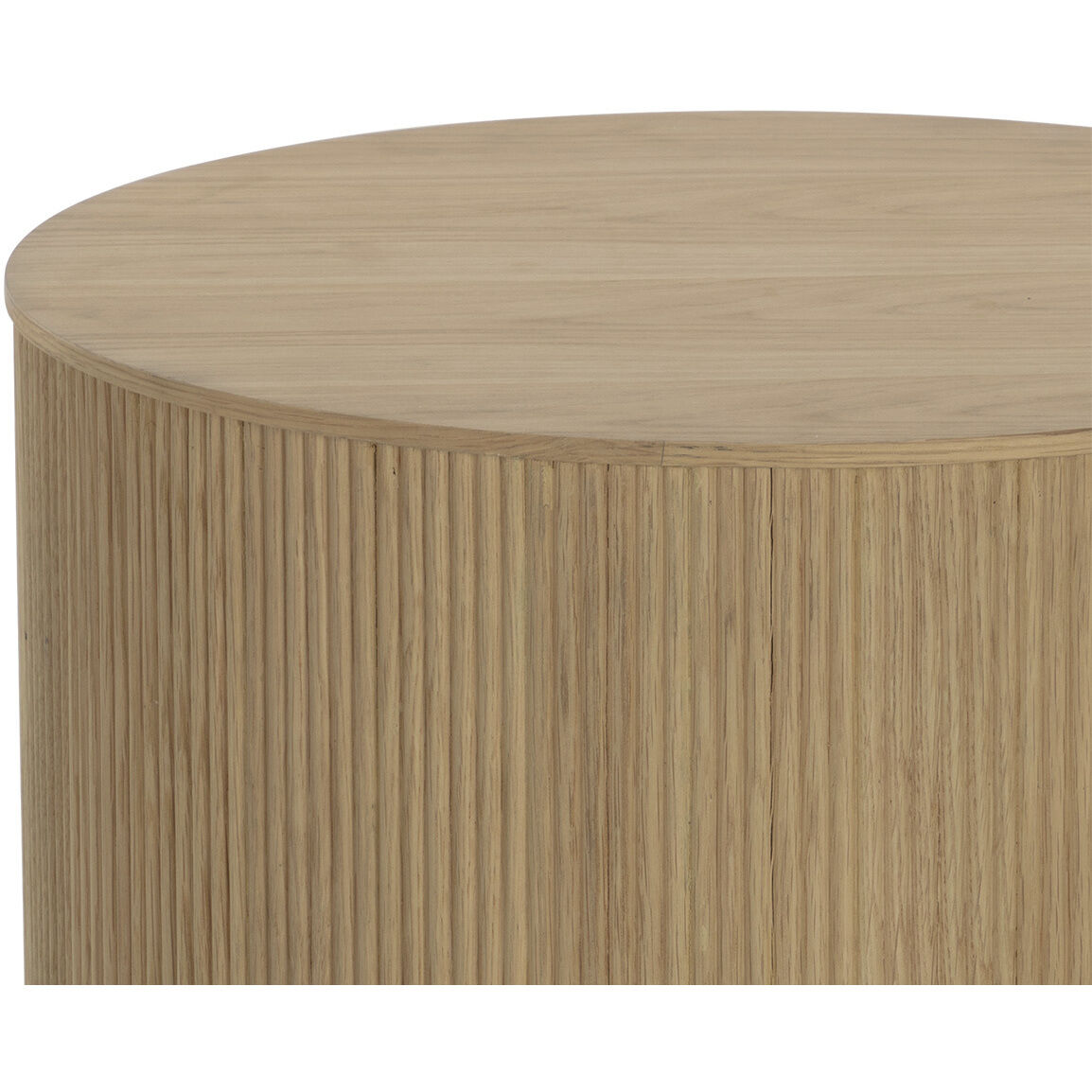 Kalla 24.5 X 22 inch Rustic Oak Side Table